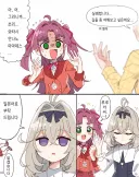 프리큐어)미쿠루를 구해주는 믿음직한 선배 루루카
