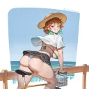 버튜버) 그저 자전거 타는 키아라......짤