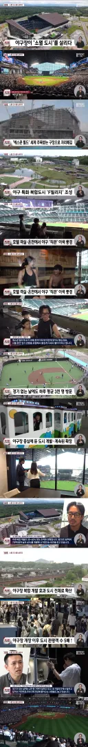 야구장이 '소멸 도시'를 살리다