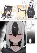 블루아카) 고양이가 된 여선생과 카요코.manga