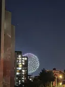 동네서 찍은 불꽃 몇장