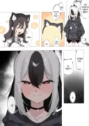 블루아카) 여선생님에게 고양이 귀를 선물한 카요코.manhwa