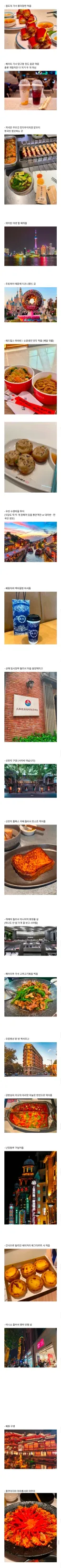 대부분 비슷하다는 중국 상해 여행 코스.JPG