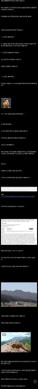 1년 전 새덕후 산불영상 반박했던 버섯갤 파딱