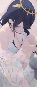 블루아카)아침에 우연히 본 수나타 AI 야짤이 계속 생각나..
