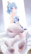 원신) 오데트 흰스 빵뎅이
