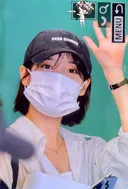 마스크 쓴 아이유