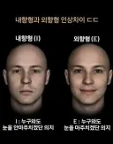 어디서 본거 같은 외향인 눈빛