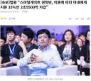 [속보] 법원 “스마일게이트 권혁빈, 아내에게 지분 35%인 2조5500억 지급”