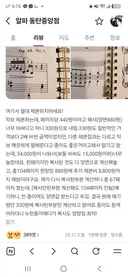 탁구채 문구점에 독특한 계산법 ㅋ