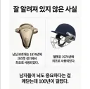 헬멧 의외의 사실