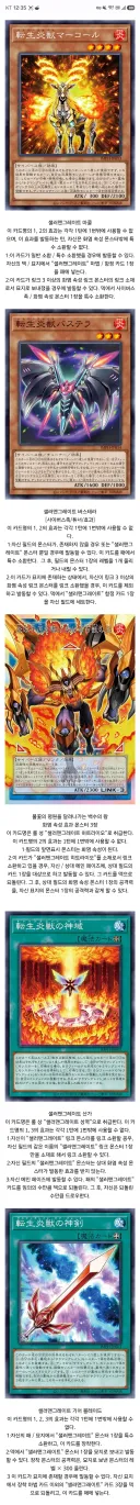 유희왕)샐그 지원 효과들