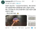 며칠전 폭우때 물웅덩이에서 머리 감던 일본 스트리머 좃쿤의 최후