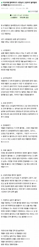 유능한 키즈카페 알바썰