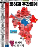 강남, 서초 하락세는 계속되네요