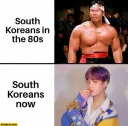 외국인이 보는 1980년대 한국남자 → 요즘 한국 남자.jpg