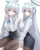 블루아카)란제리 좋아 작가의 OL 노아
