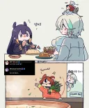 버튜버)2시간 동안 요리를 한 땃쥐...!