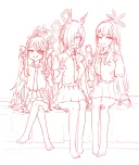 블루아카) 교복 발키리 낙서