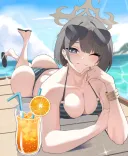 블루아카) 이쁘면 분리수거 하러감