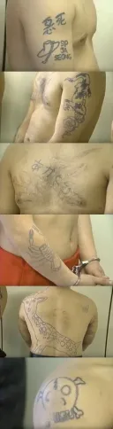 8~90년대 조폭들 문신