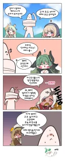 트릭컬) 머리 위에 숫자가 뜨는 Manhwa