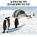 남극에서 잘때 문단속 잘해야 하는 이유