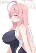 (블루아카) 선생한테 장난을 치는 하나코 manhwa