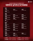 축구대표팀 모레노 감독 1기 명단 발표