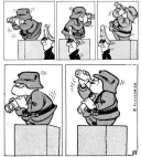 보초 설 때, 대놓고 술 마시는 방법.Comic