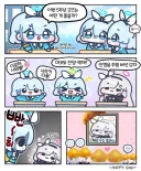 블루아카) 코코넛콘 작가 아로프라나 굿즈 회의.manwha