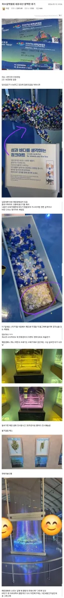 여수 사람이 쓴 섬 박람회 끔찍한 후기.....ㄷㄷ