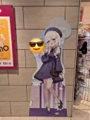 블루아카)사오리랑 오사카 스탬프랠리 다녀왔어요