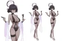 블루아카)활주로 비키니 카린