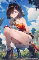 아틀리에)연금술 재료 모으는 유미아