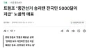 트럼프 중간선거 승리땐 전국민 5000달러 지급