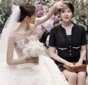 헤어 스타일리스트 결혼식에 간 아이유