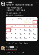 추석 이후 직장인들 9일 연휴