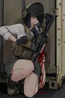 미소녀 건 액션 특징