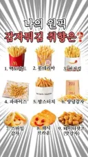 의외로 감자튀김은 사과보다 비타민 C가 많음