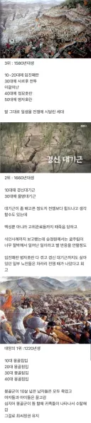 한국사 최악의 세대 1-3위