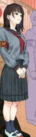 아침 일찍 후배와 풍기를 지키는 위원장.manhwa