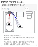 논란 중인 샤워할때 위치.jpg