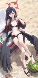블루아카) 섹시 슬렌더