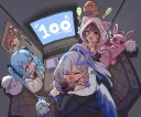 버튜버) 홀로라이브 그려왔어요