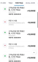 GS샵 적립금 왜 이러는지;;
