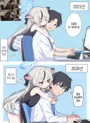 블루아카)코코나 Before & After