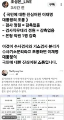 조성은 . 이재명의 대국민 조롱? ㅎㅎ