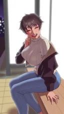 막차를 놓친 숏컷 태닝 톰보이.manhwa