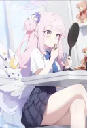 블루아카) 데이트 준비하는 마녀